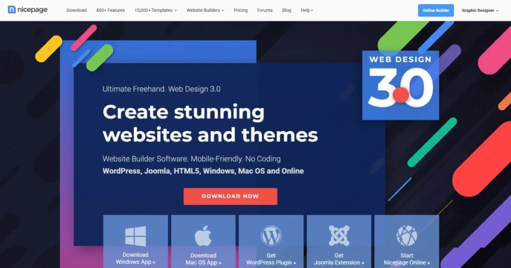 Top 5 Marketplaces to Find Arabic Web Templates (RTL Ready) 5 nicepage marketplace