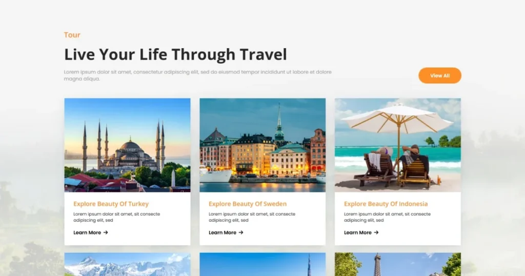 Adventurist: One of the Best Travel Agency Website Templates for ASP.NET, Umbraco & Elementor 3 best travel agency website templates