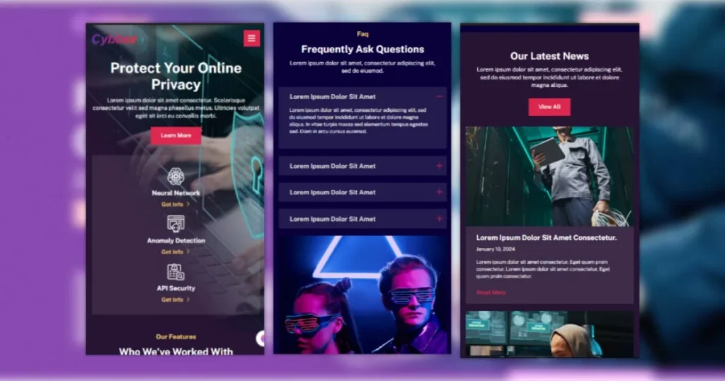 Cyber Security Website Template That Actually Feels Secure—Meet Cybbor 2 Cyber Security Website Template