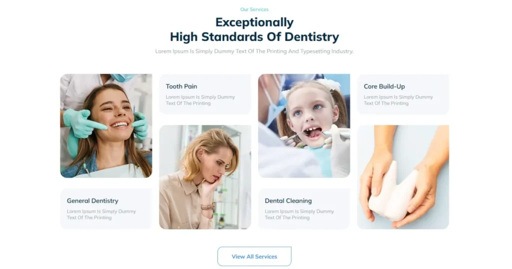 Why Your Dental Clinic Needs a Dental Website Template That Actually Works — Meet Dentex 2 modern dental website template example from Dentex by Evonicmedia
