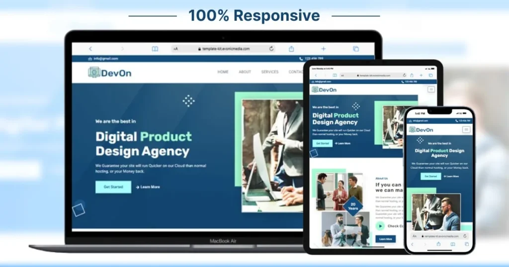 DevOn – A Digital Agency Website Design That Actually Delivers Results 3 Digital Agency Website Design