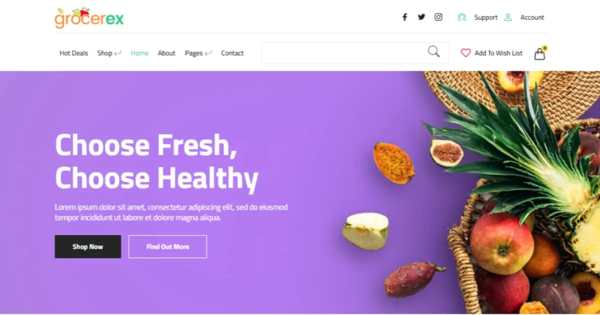 Why Your Grocery Business Needs a Grocery Store Website Template That Actually Works — Meet Grocerex 1 Grocery Store Website Template