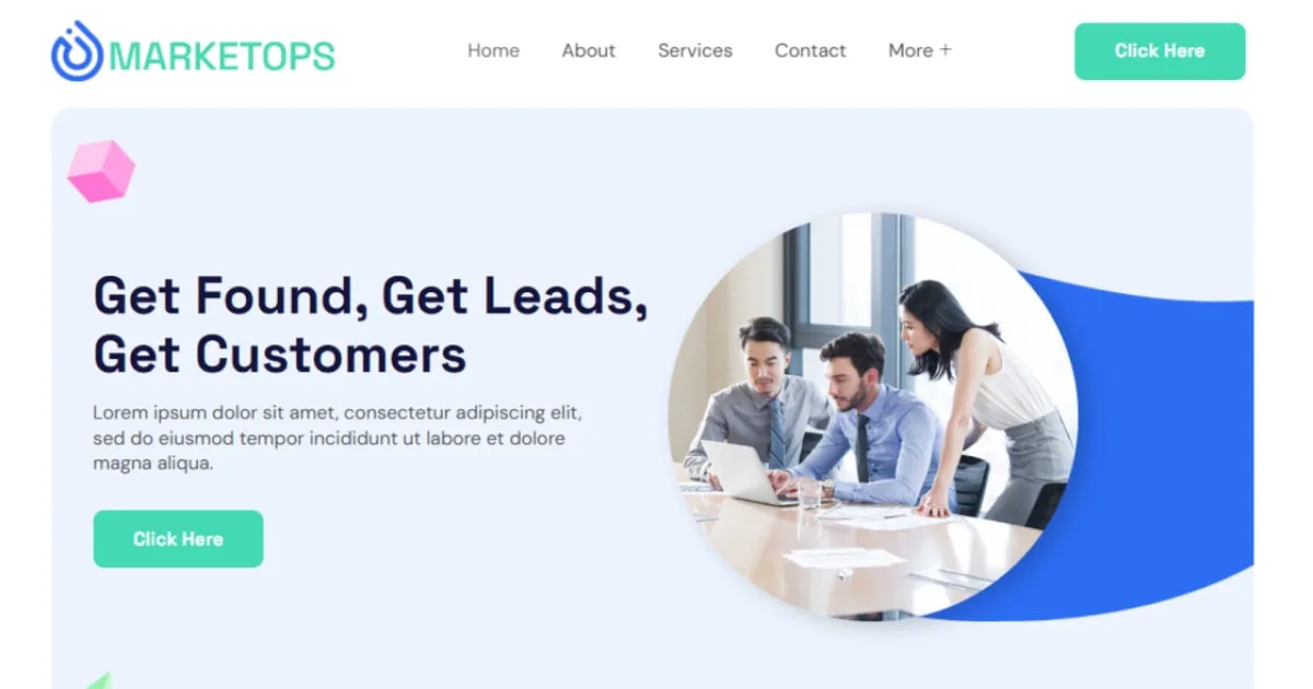 MARKETOPS – Digital Marketing Agency Website Template Built with Elementor By Evonicmedia 1 Digital Marketing Agency Website Template