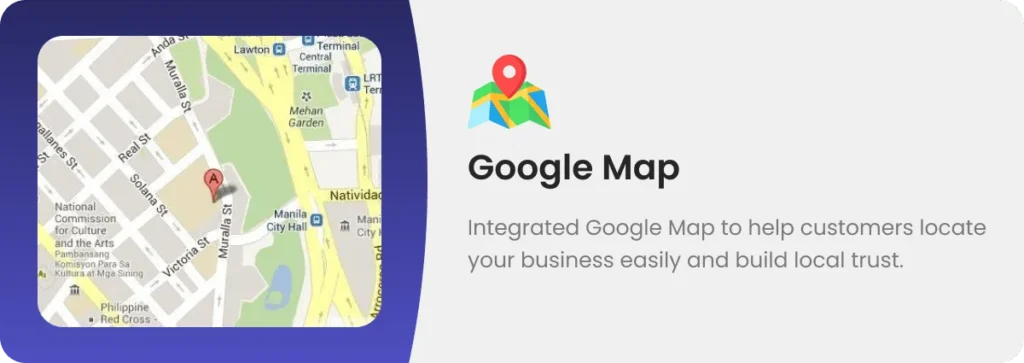 Entrust Advice – A Business Website Consultation Template That Builds Trust and Converts 5 Google map min - Business website consultation