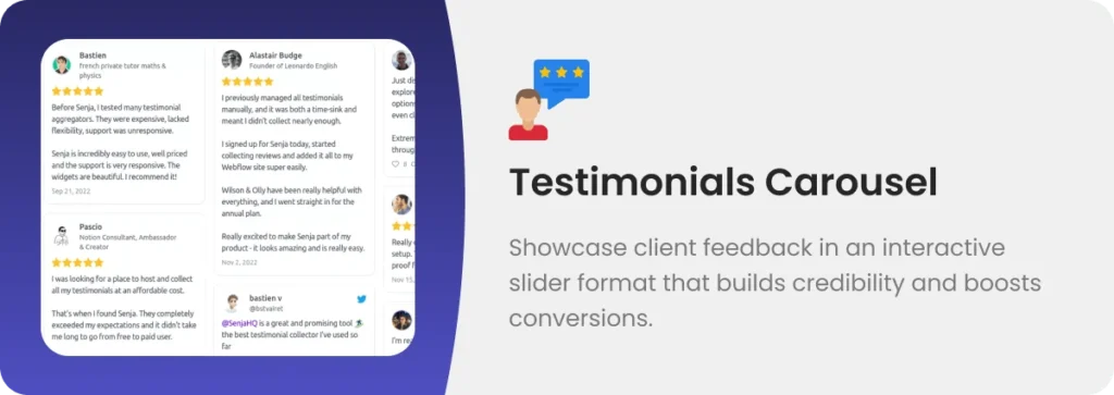 Entrust Advice – A Business Website Consultation Template That Builds Trust and Converts 10 Testimonials Carousel min - Business website consultation